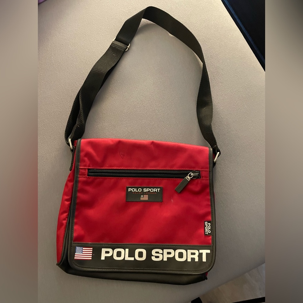 Polo sport messenger bag